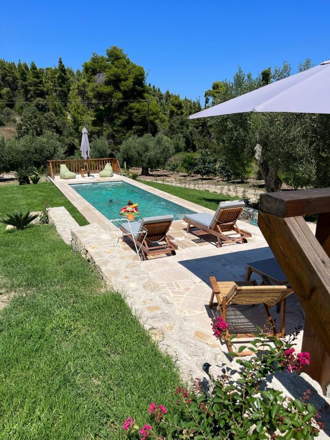Paralia Homes Cheerful 2 Bedroom With Pool, Unit #1 Villa Kriopigi